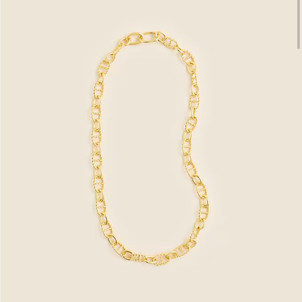 J. Crew Gold Link Necklace NWT